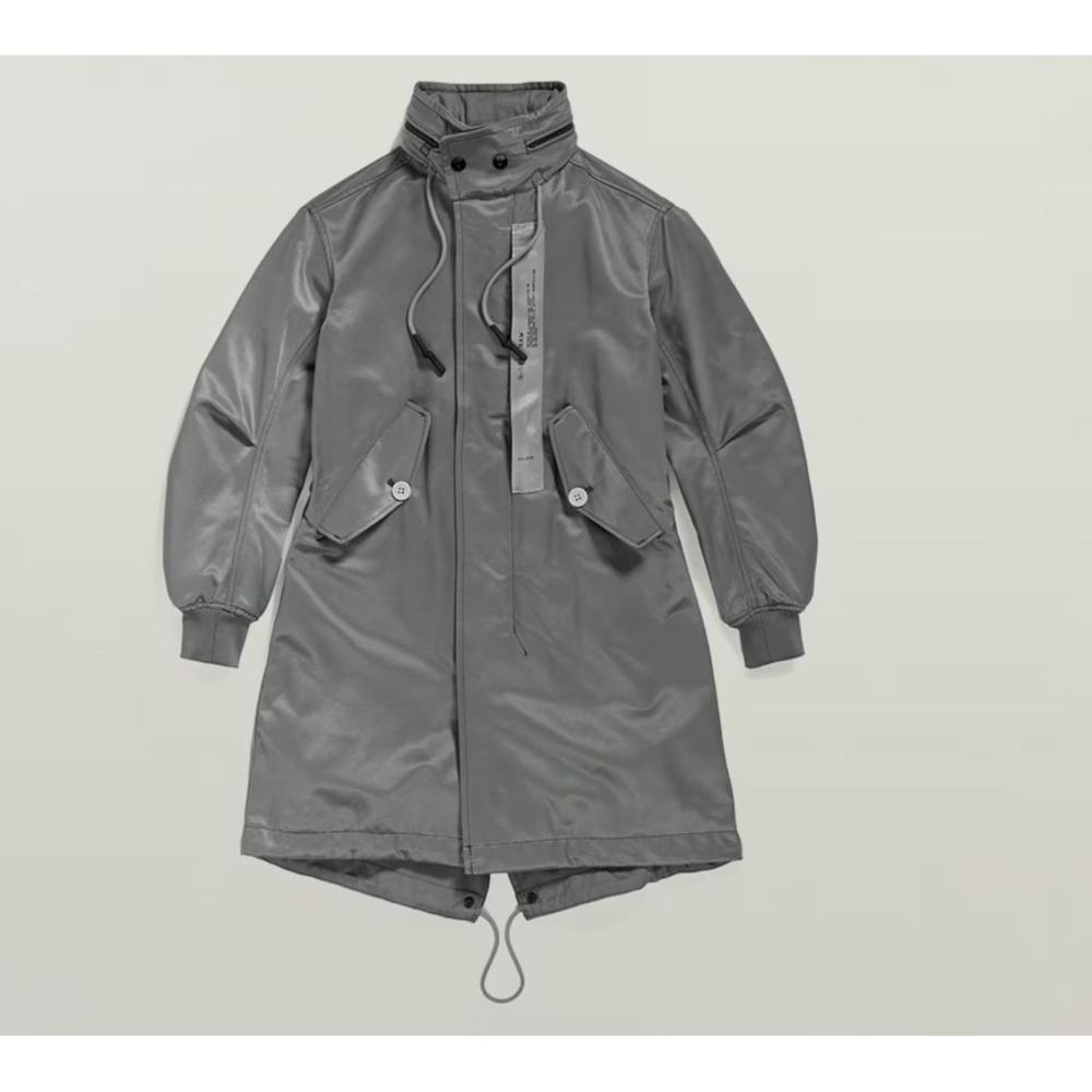 G-Star Gray Raincoat for Men